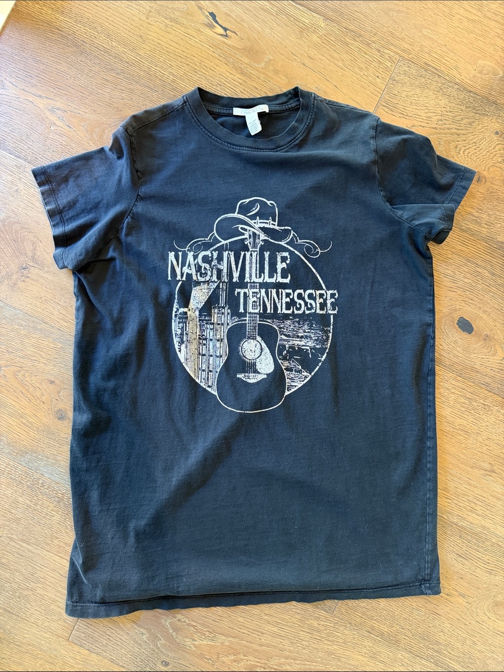 ⚡️Full Tilt Black Graphic Crewneck Tee